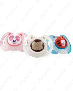 Nuby ծծակ սիլիկոնե 0-6M+ N1	