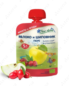 Fleur Alpine Organic խյուս պաուչ խնձոր մասուր 90գ