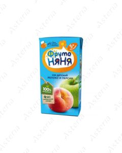 Ֆրուտո նյանյա hյութ խնձոր դեղձ 200մլ