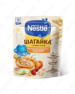 Nestle շիլա կաթնային Շագայկա բազմահատկային խնձոր ելակ դեղձ 190գ