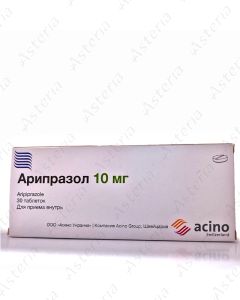 Արիպրազոլ դհտ 10մգ N30	