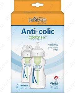 Դոկտոր Բրաուն կերակրաշիշ Options+ կանաչ 270մլ N2