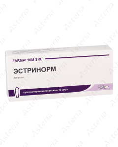 Էստրինորմ հեշտոցային մոմ 0,5մգ N15