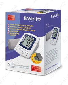B Well Ավտոմատ ճնշաչափ դաստակի A-27