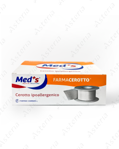 Meds ժապավեն պլաստիկ տեքստիլից N18 կոճով 5մ x 1.25սմ առանց լատեքսի 03751