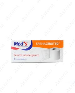 Meds ժապավեն մետաքսե N18 5մ x 1,25սմ առանց լատեքսի 9562