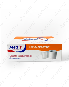 Meds ժապավեն մետաքսե N6   5մ x 5սմ առանց լատեքսի 9579