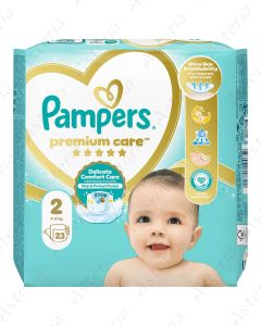 Pampers premium տակդիր մանկական N2 4-8կգ N23	