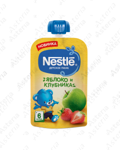 Nestle  խյուս պաուչ  խնձոր ելակ 90գ