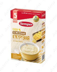 Semper առանց կաթի շիլա եգիպտացորեն 180գ