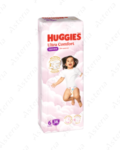 Huggies Ultra Comfort N6 անդրավարտիք աղջիկ  16-22կգ N38