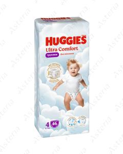 Huggies Ultra Comfort N4 անդրավարտիք տղա  9-14կգ N46