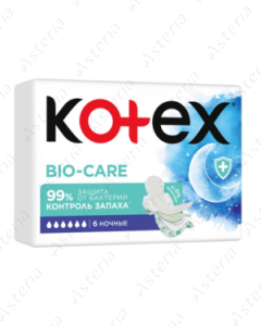 Kotex միջադիր Bio-care Niight N6