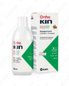 KIN ողողման հեղուկ /Ortho/ ելակ, անանուխ համով 500մլ 5623