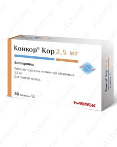 Կոնկոր Կոր 2,5մգ N30