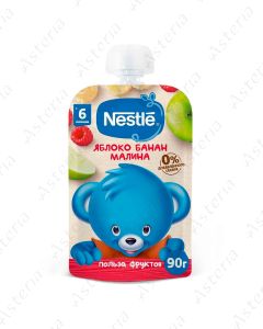 Nestle խյուս պաուչ խնձոր բանան ազնվամորի 90գ