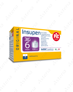 Pic Solution Ինսուլինային գրիչի ասեղ Insupen 31Gx6mm N100