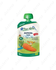 Fleur Alpine Organic խյուս պաուչ գազար 90գ