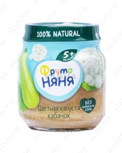Ֆրուտո նյանյա խյուս ծաղկակաղամբ դդմիկ 110գ