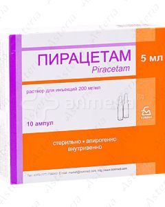 Պիրացետամ ամպուլա 20% 5մլ N10