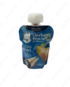 Gerber խյուս պաուչ հասած տանձ 90գ