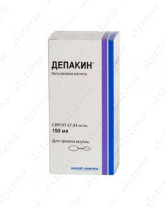 Депакин, сироп 57,64 мг/мл 150 мл