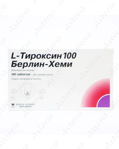 L-тироксин (100мкг таб х100)