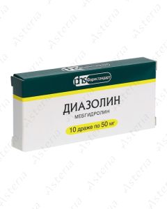 Диазолин /PHS/ (50мг таб N10)