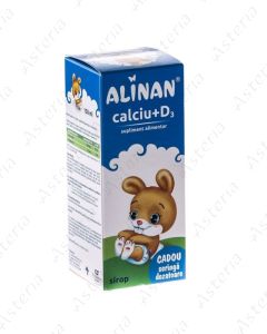 Алинан кальций + Д3 сироп д/детей 150мл