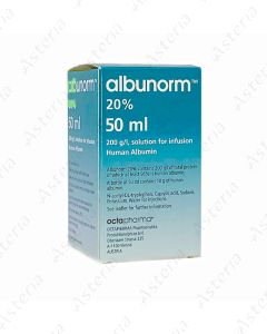 Альбунорм (20% р-р 50мл)