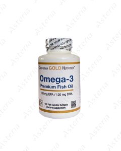 Омега-3 рыбий жир капсула 1000мг N10