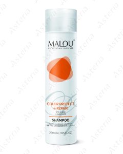 MALOU шампунь защита и восстановление цвета волос 250мл