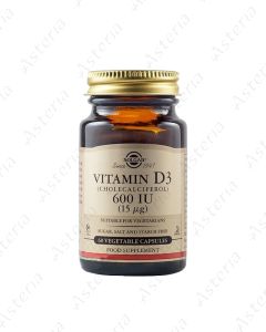Solgar Vitamin D3 600 IU capsules N60
