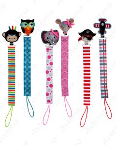 Nuby Pacifier Hanger made of Cloth 0M+