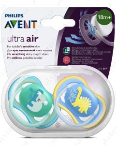 Avent ultra air pacifier 18M+ N2 349/11