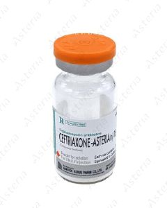 Ceftriaxone flac 0.5g N1