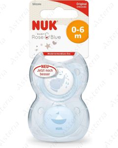 Nuk pacifier silicone Star 0-6M+ N2