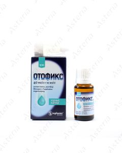 Otofix ear drops 40mg/10mg 15ml