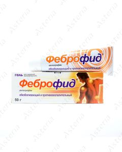 Febrofid gel 2.5% 50g