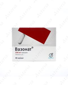 Vasonat caps. 250mg N40