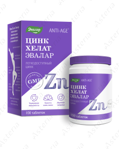 Zinc chelate Evalar tablet N100