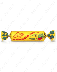 Ascorbic chewable tablet Zmeruk 25mg N10