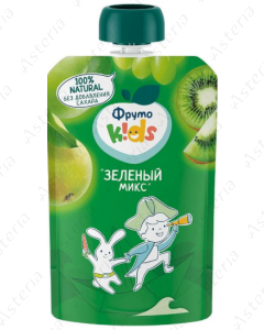 Fruto nianya puree pauch green mix 90g
