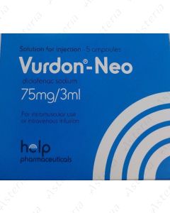 Vurdon neo intramuscularly 75mg-3ml N5