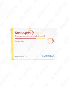 Glucophage 500mg N60