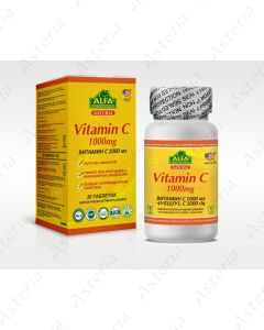 Alfa vitamins Vitamin C 1000mg tablet N30