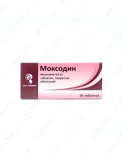 Moxodin tab. 0,2mg N30