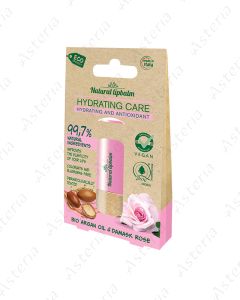 Natural lip balm argan oil Damask rose 7172