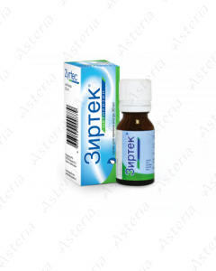 Zyrtec drops 10mg/ml 20ml