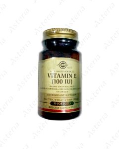Solgar vitamin E 100IU capsule N50